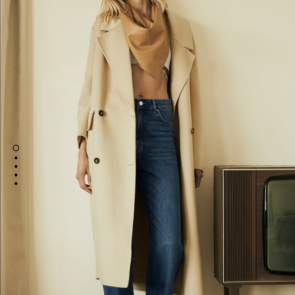 Zara wool limited edition coat bloggers fav - Picture 2 of 13